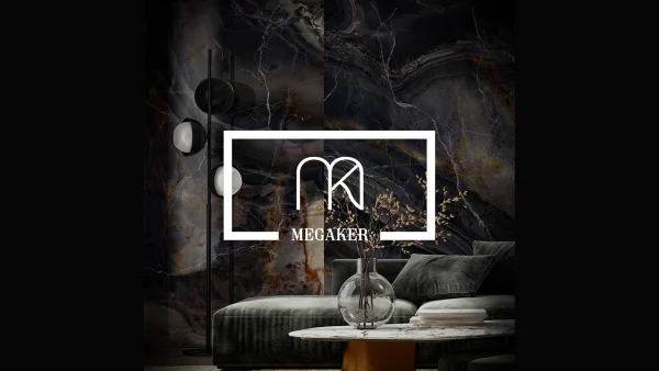 سرامیک اسلب پرسلان کاشی تبریز (MEGAKER) CL-D-001 سایز 260×120